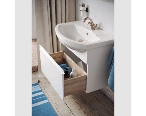 aqwella Тумба под умывальник 87,5x45,5 Rodos Прямоугольная цвет белый ROD01081