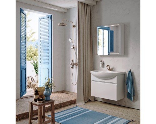 aqwella Тумба под умывальник 87,5x45,5 Rodos Прямоугольная цвет белый ROD01081