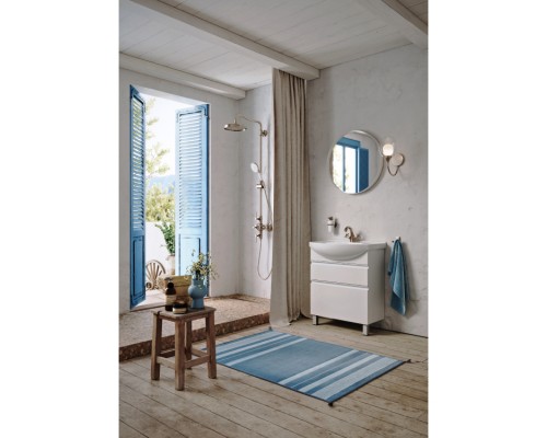 aqwella Тумба под умывальник 87,5x45,5 Rodos Прямоугольная цвет белый ROD01082N