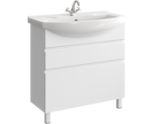 aqwella Тумба под умывальник 87,5x45,5 Rodos Прямоугольная цвет белый ROD01082N