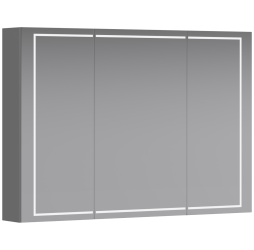 aqwella Зеркальный шкаф 100,2x15,5 Simplex    SLX0410