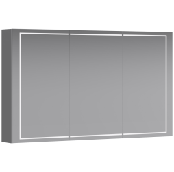 aqwella Зеркальный шкаф 120,2x15,5 Simplex    SLX0412
