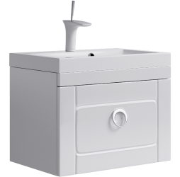 aqwella Тумба под умывальник 60x40 Infinity Прямоугольная цвет белый Inf.01.06/001