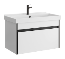 aqwella Тумба под умывальник 80x45 Urban Прямоугольная цвет белый URB0108W