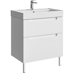 aqwella Тумба под умывальник 70,5x45,5 Vancouver Прямоугольная цвет белый VAN01072N