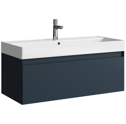 aqwella Тумба под умывальник 100x45 Geometria Прямоугольная цвет серый GE01101GRM