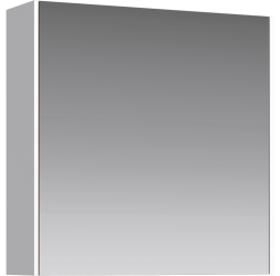 aqwella Зеркальный шкаф 61x17 Mobi Прямоугольная цвет белый MOB0406+MOB0717W