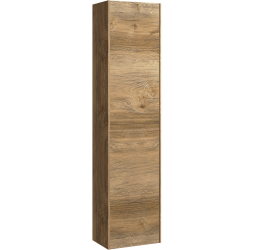 aqwella Пенал 36,5x24 Mobi Прямоугольная цвет дерево тёмное MOB0535DB+MOB0735DB