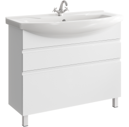 aqwella Тумба под умывальник 106,5x49 Rodos Прямоугольная цвет белый ROD01102N