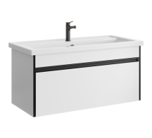 aqwella Тумба под умывальник 101,5x46,5 Urban Прямоугольная цвет белый URB0110W