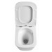 Azario AZ-0052-UQ Teramo Унитаз подвесной, безободковый, с сиденьем микролифт, 49х34 см, белый