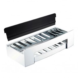 Bemeta, CYTRO контейнер для косметики подвесной со скребком, хром