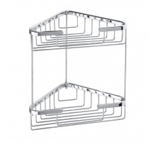 Bemeta, CYTRO контейнер для косметики 2-ух ярусный угловой, хром