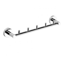 Bemeta, OMEGA крючок пятерной, хром 104105112