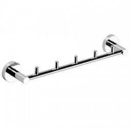 Bemeta, OMEGA крючок пятерной, хром 104105112