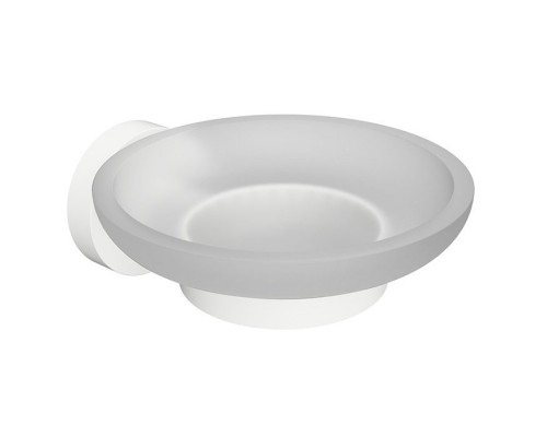 Bemeta, WHITE мыльница настенная, белый/матовый