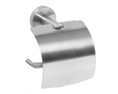 Bemeta, NEO держатель для туалетной бумаги с крышкой, сатин 104112015