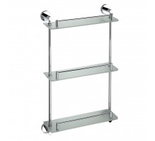 Bemeta, OMEGA полка навесная 3-х ярусная, хром 104202132
