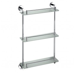 Bemeta, OMEGA полка навесная 3-х ярусная, хром 104202132
