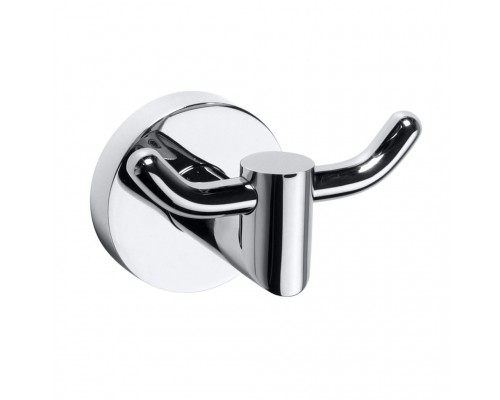 Bemeta, OMEGA крючок двойной, хром 104206032