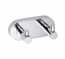 Bemeta, OMEGA крючок двойной, хром 104405202