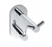 Bemeta, OMEGA крючок двойной, хром 104405222