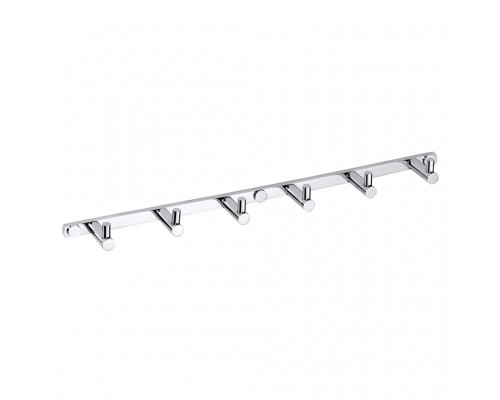 Bemeta, OMEGA крючок планка с 6-ю крючками, хром 104606112