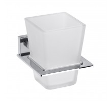 Bemeta, PLAZA стакан настенный, хром 118110052