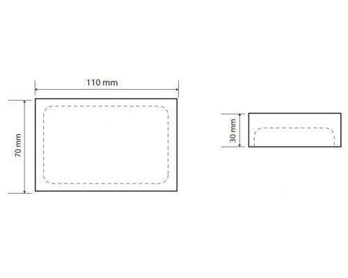 Bemeta, VISTA мыльница, черный