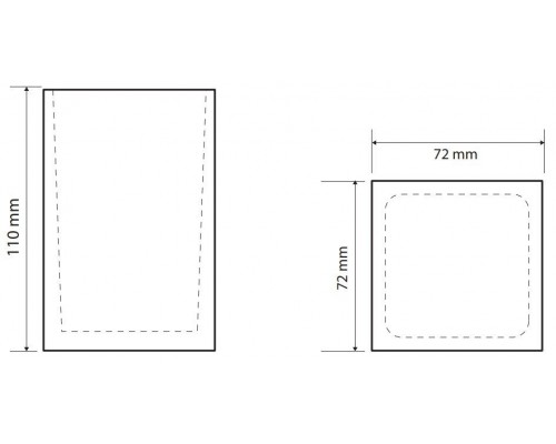 Bemeta, VISTA стакан, белый