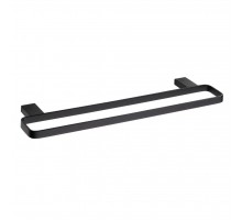 Bemeta, NERO полотенцедержатель двойной, черный 135004080
