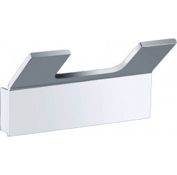 Bemeta, SOLO крючок двойной, хром 139106032