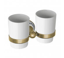 Bemeta, KERA стакан сдвоенный, светлая бронза 144710027