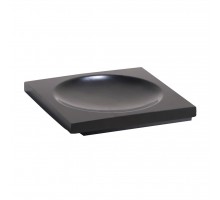 Bemeta, GAMMA мыльница квадратная, отдельностоящая, черный 145608310