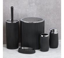 Bemeta, HOME набор аксессуаров для ванных комнат (5 шт.), черный 290000208