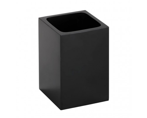 Bemeta, GAMMA стакан квадратный, отдельностоящий, черный 145611310