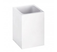 Bemeta, GAMMA стакан квадратный, отдельностоящий, белый 145711314