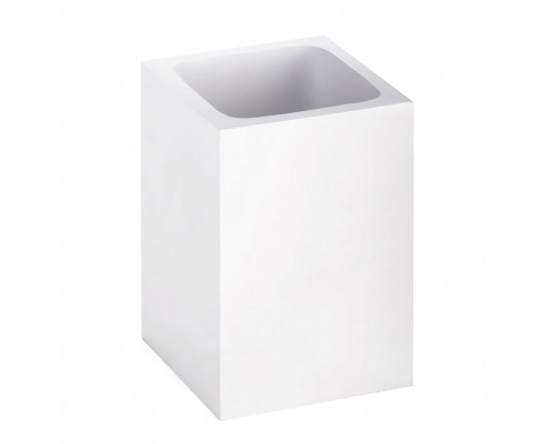 Bemeta, GAMMA стакан квадратный, отдельностоящий, белый 145711314