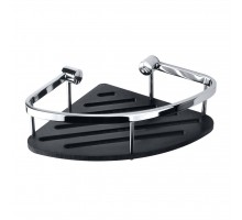 Bemeta, CYTRO контейнер для косметики подвесной, угловой, хром/черный 146208386