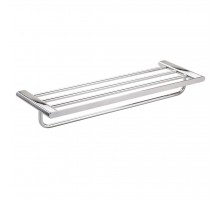 Bemeta, ORGANIC полотенцедержатель полочка для полотенец с вешалкой, нержавейка 157105151