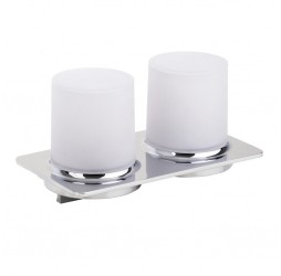 Bemeta, ORGANIC дозатор мыла двойной, нержавейка 157109271