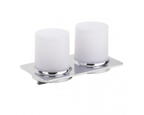 Bemeta, ORGANIC дозатор мыла двойной, нержавейка 157109271