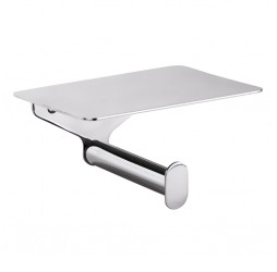 Bemeta, ORGANIC держатель туалет. рулона с полочкой, нержавейка 157112151