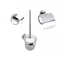 Bemeta, OMEGA набор аксессуаров для туалета, хром 204301
