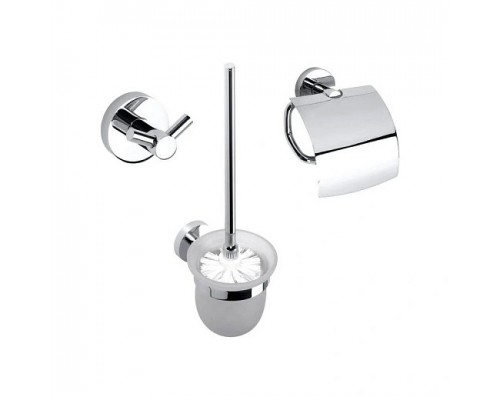 Bemeta, OMEGA набор аксессуаров для туалета, хром 204301