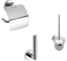 Bemeta, OMEGA набор аксессуаров для туалета, хром 204303