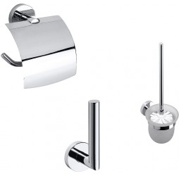 Bemeta, OMEGA набор аксессуаров для туалета, хром 204303
