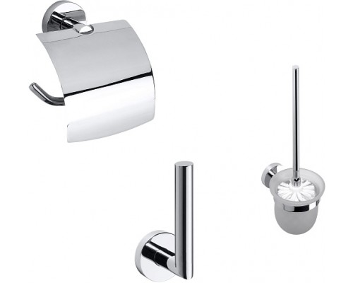 Bemeta, OMEGA набор аксессуаров для туалета, хром 204303