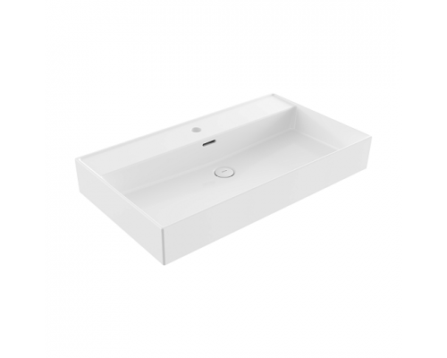 Раковина Bocchi Milano 80 см 1377-001-0126 белая