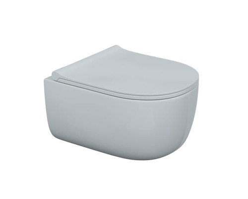 Унитаз подвесной Bocchi V-Tondo (49 см) 1417-001-0129 с сиденьем Slim Soft-close A0336-001